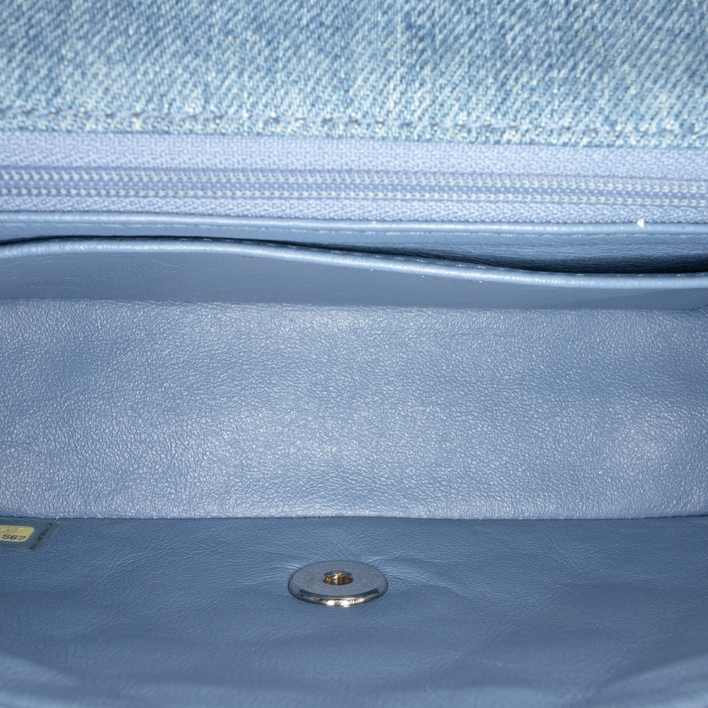 Pre-Loved Chanel Mini Rectangular Classic Denim B… - image 4